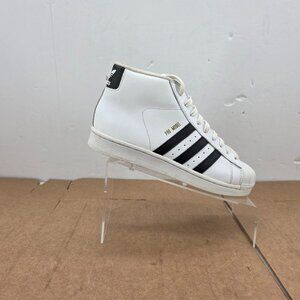 Adidas Men Pro Model S85956 White Running Shoes Sneakers SZ M 7.5 W 9